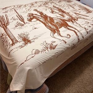 60” x 80” Western Desert Tapestry